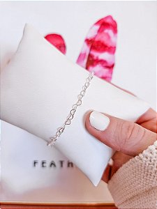 Pulseira Elo de Coração