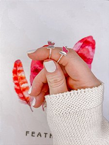 Anel Borboleta Origami