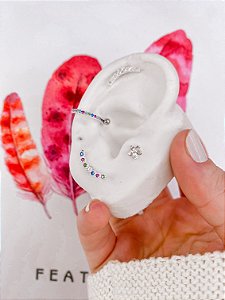 Brinco Cluster Colorido