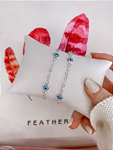 Pulseira Olho Grego Duplo