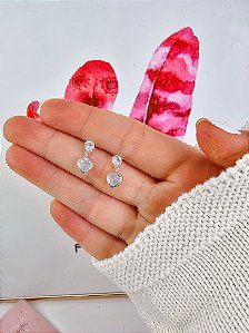 Brinco Cristal 4/6mm