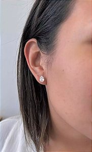 Brinco Gota Cristal