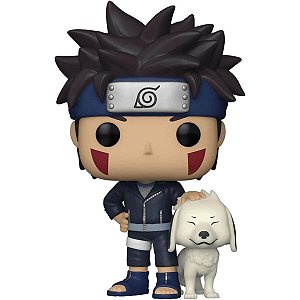 Funko Pop - Kiba com Akamaru - Naruto