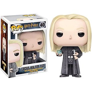 Lúcio Malfoy c/ Profecia - Harry Potter - Funko Pop