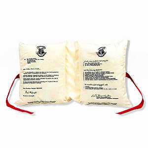 Almofada 3D Carta de Hogwarts - Harry Potter