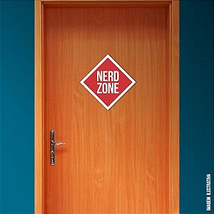 Placa Zona Nerd