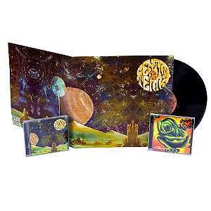 [KIT] LP Vinil Duplo + Box CD/DVD Centro Da Terra + CD Tarde no Quintal