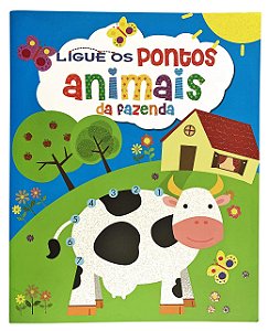 Livro Ligue os Pontos Animais da Fazenda