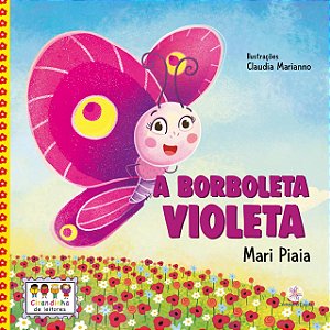 A borboleta violeta