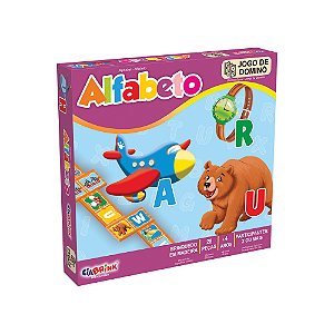 Jogo Educativo Alfabeto Ilustrado Escreva e Apague - Babebi Comercial  Papelaria e Livraria