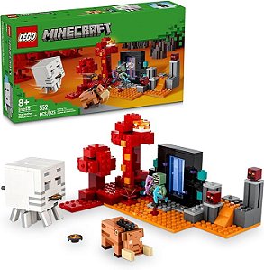 LEGO - A EMBOSCADA NO PORTAL DO NETHER