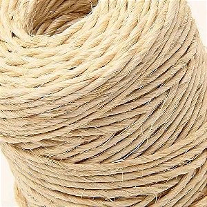 Rolo Corda Sisal Oleado Cor Laranja 2mm 300mts Artesanato - clickferragem