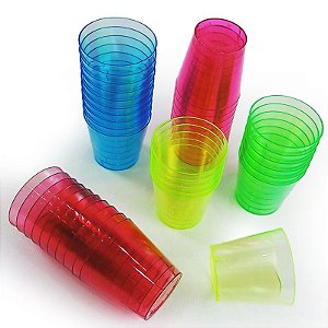 Mini copos para doces 25ml - Várias cores 10 unidades