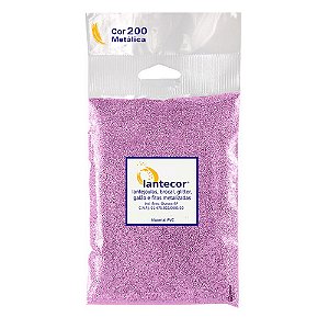 GLITTER PVC METALIZADO 500G - ROSA