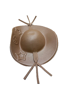 CHAPÉU CANGACEIRO MARROM PARA FESTA JUNINA 1 UN