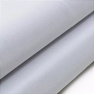 Tecido Etamine Branco Para Bordar 1 Metro - Estilotex 1,40cm