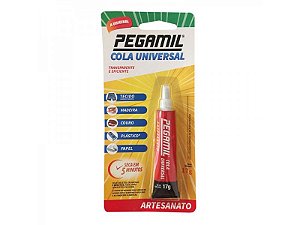 Cola Universal Pegamil Artesanato - 17 Gramas