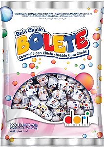 Bala Chiclete Bolete Tutti Frutti - 600g - Dori