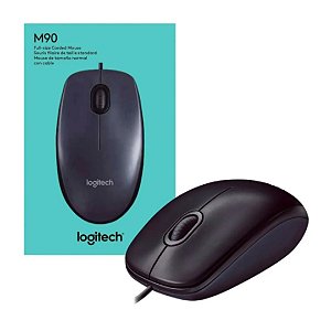MOUSE LOGITECH M90 ÓPTICO USB