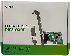 PLACA DE REDE VINIK PRV-1000E GIGABIT PCI-E