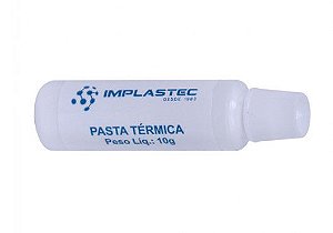PASTA TÉRMICA BRANCA 10 GR. BISNAGA