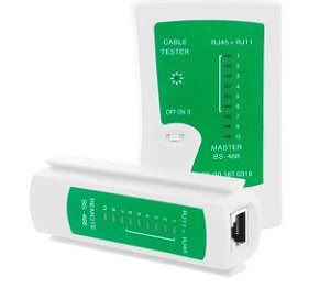 TESTADOR DE CABO DE REDE RJ11/RJ45