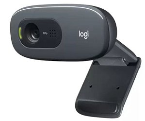WEBCAM LOGITECH C270 HD 720P/30FPS C/ MICROFONE