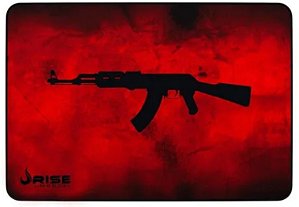 MOUSE PAD GAMER RISE MODE SNIPER RED 42CX29CX3MM