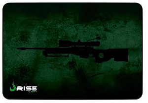 MOUSE PAD GAMER RISE MODE SNIPER GREEN 42CX29CX3MM