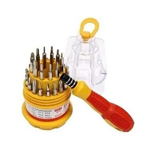 KIT DE CHAVES DE PRECISÃO C/ 31 PÇS