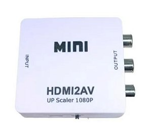 CONVERSOR HDMI FÊMEA X RCA