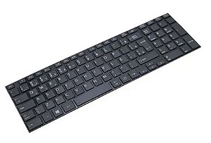 TECLADO NOTEBOOK TOSHIBA SATELLITE L850/L850D/L855 PRETO BR