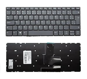 TECLADO NOTEBOOK LENOVO IDEAPAD 330-14AST PRETO BR