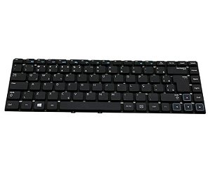 TECLADO NOTEBOOK SAMSUNG NP300E4A PRETO