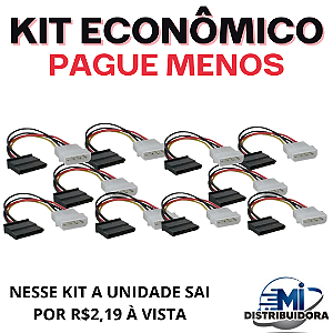 CABO DE ENERGIA HD SATA SIMPLES C/ 10