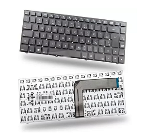 TECLADO NOTEBOOK VAIO C14 VJC141F11X PRETO