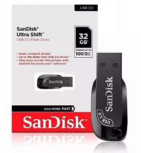 PEN DRIVE 32 GB SANDISK ULTRA SHIFT USB 3.0