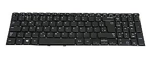 TECLADO NOTEBOOK SAMSUNG NP550P5C BR PRETO