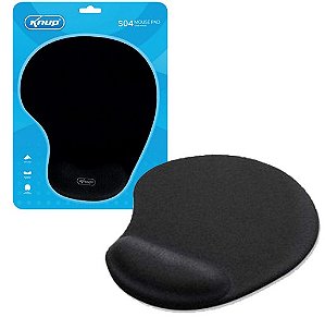 MOUSE PAD KNUP KP-504 C/ APOIO GEL