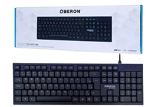 TECLADO OBERON USB PRETO