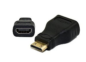ADAPTADOR HDMI FEMEA x MINI HDMI MACHO