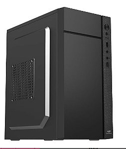 GABINETE C3TECH MT-34BK PRETO S/ FONTE