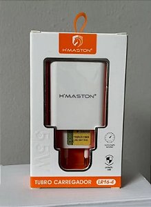 CARREGADOR DE PAREDE H´MASTON USB 55W S/ CABO