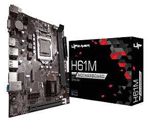 PLACA MÃE UP GAMER H61 1150P DDR3 VGA / HDMI