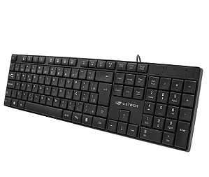 TECLADO C3TECH KB-11BK USB PRETO