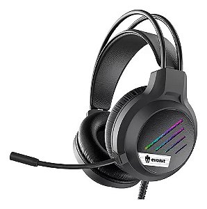 FONE DE OUVIDO EVOLUT GAMER EG-306 C LED P2P3 C MICROFONE