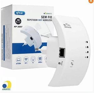 REPETIDOR WIRELESS KNUP 300 MBPS