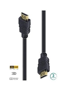 CABO HDMI VINIK 2.0 / 4K 2 MT.