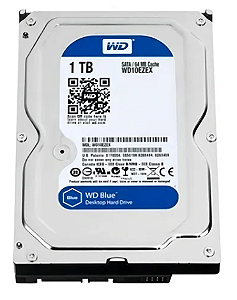 HD 1 TB. WESTERN DIGITAL BLUE SATA USADO