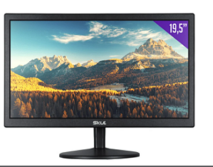 MONITOR SKUL 19.5“ LED HDMI / VGA